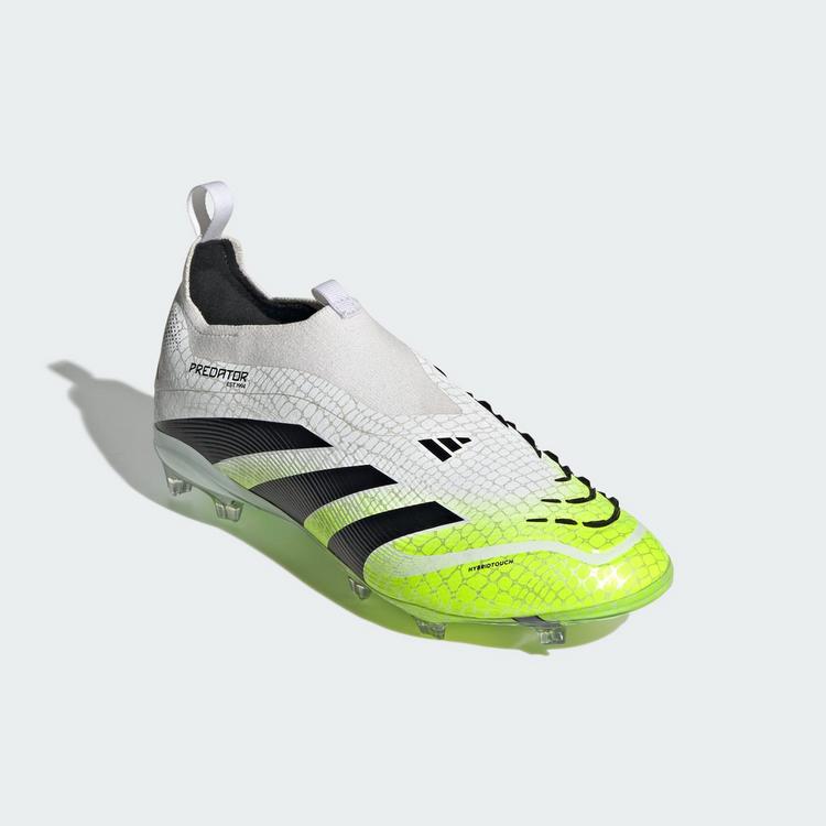 adidas adidas Predator Elite Laceless FG Fu&szlig;ballschuh Fu&szlig;ballschuhe Kinder - Cloud White / Core Black / Lucid Lemon - 2 | SportScheck