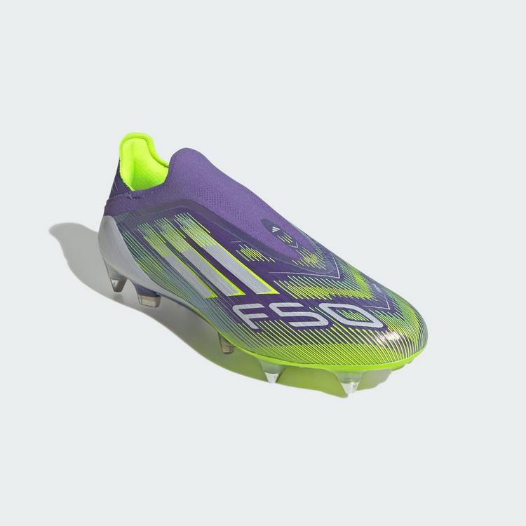 adidas adidas F50 Elite Fu&szlig;ballschuh, Weiche B&ouml;den, Fu&szlig;ballschuhe - Purple Rush / Cloud White / Lucid Lemon - 2 | SportScheck