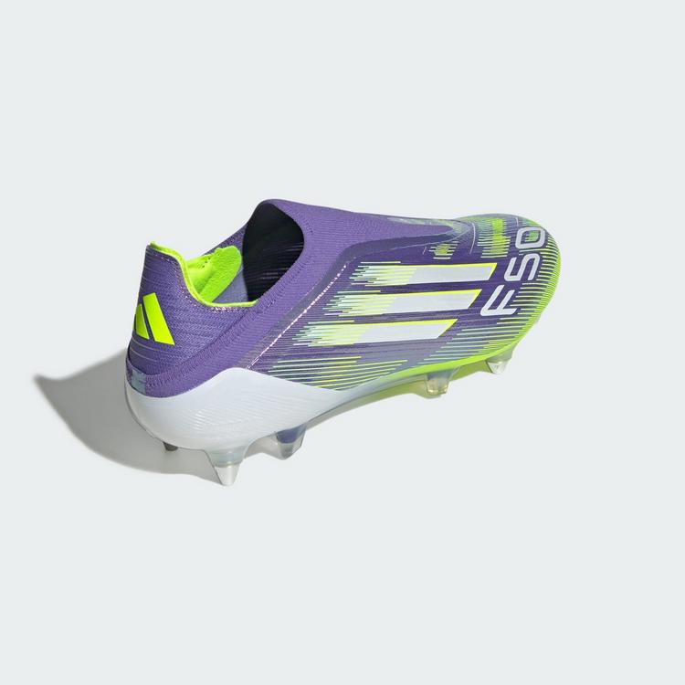 adidas adidas F50 Elite Fu&szlig;ballschuh, Weiche B&ouml;den, Fu&szlig;ballschuhe - Purple Rush / Cloud White / Lucid Lemon - 3 | SportScheck