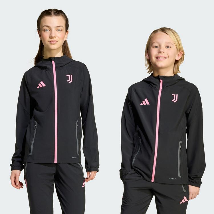 adidas adidas Juventus Turin Tiro 25 Competition Vis Trainingsanzug Kinder - Black / Bliss Pink - 0 | SportScheck