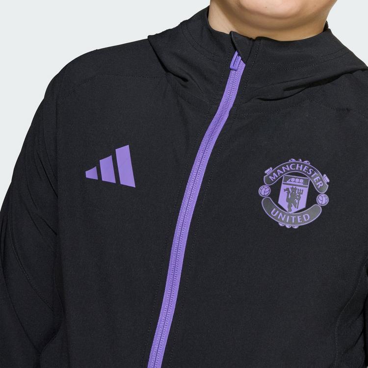 adidas adidas Manchester United Tiro 25 Competition Trainingsanzug Kinder - Black / Purple Rush - 1 | SportScheck