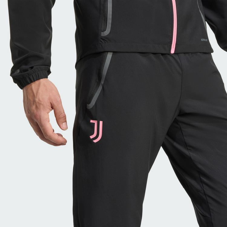 adidas adidas Juventus Tiro 25 Competition Vis Tech Trainingshose Herren - Black / Bliss Pink - 0 | SportScheck