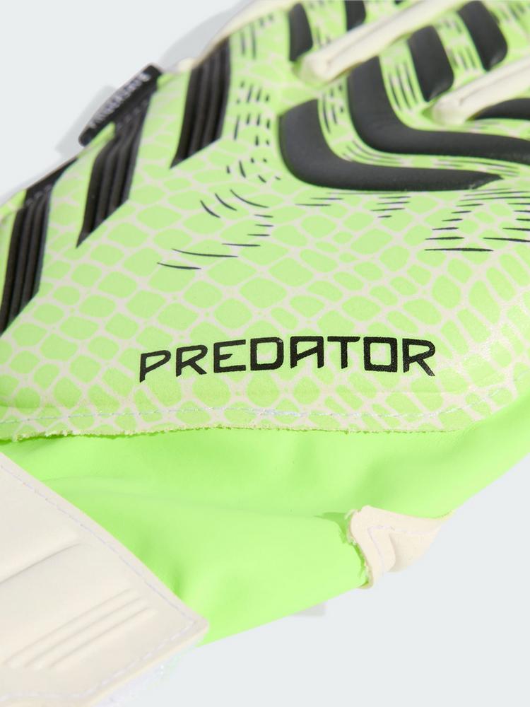 adidas adidas Predator Match Fingersave Torwarthandschuhe Kinder - Lucid Lemon / White / Black - 1 | SportScheck