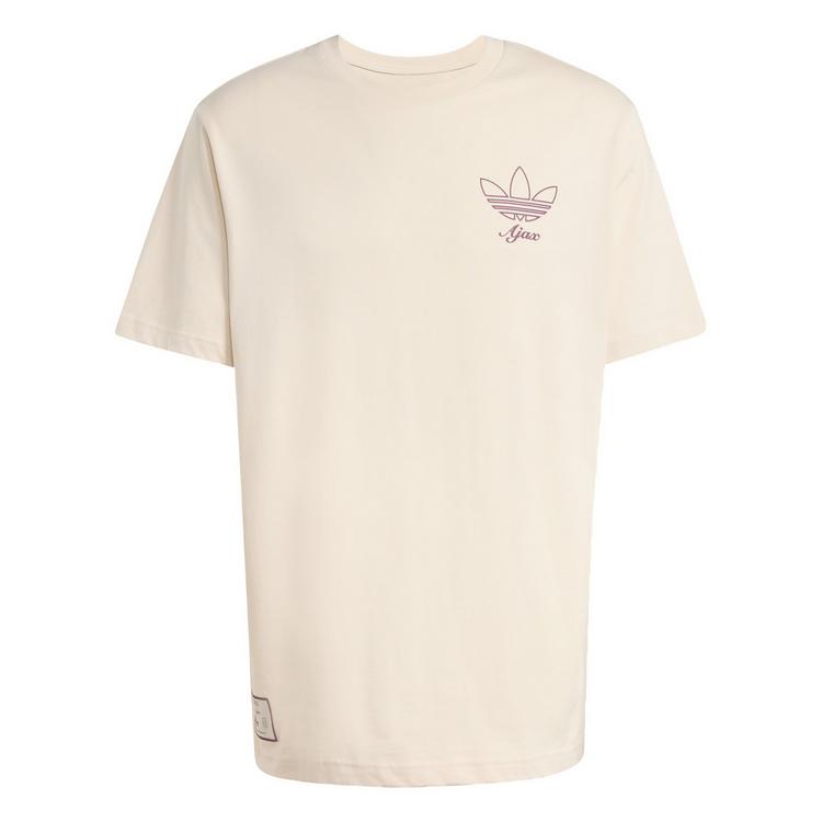 adidas adidas Ajax Amsterdam Terrace Icons Grafik Funktionsshirt Herren - Halo Ivory - 0 | SportScheck