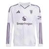 adidas Manchester United&nbsp;25/26 Long Sleeve Trikot Kinder - White