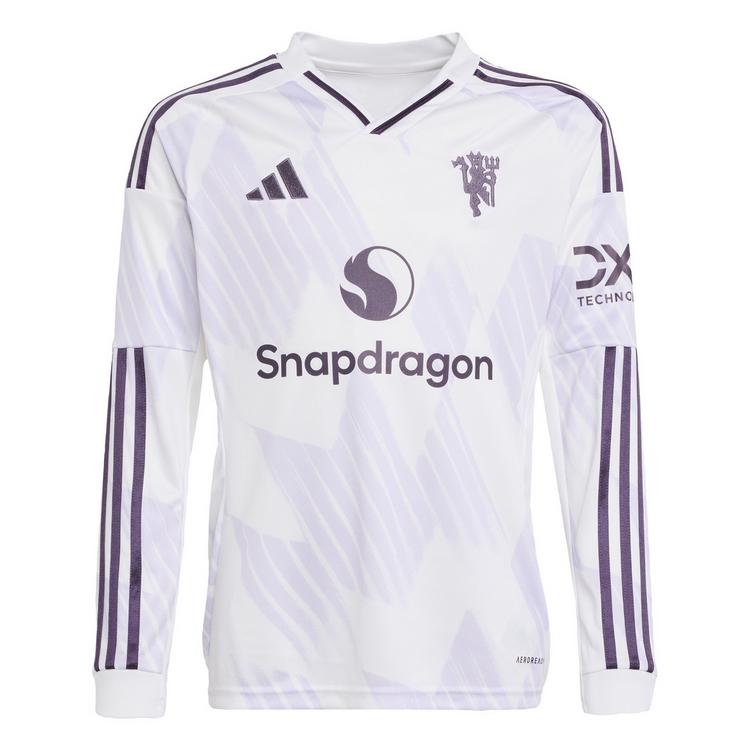 adidas adidas Manchester United&nbsp;25/26 Long Sleeve Trikot Kinder - White - 0 | SportScheck