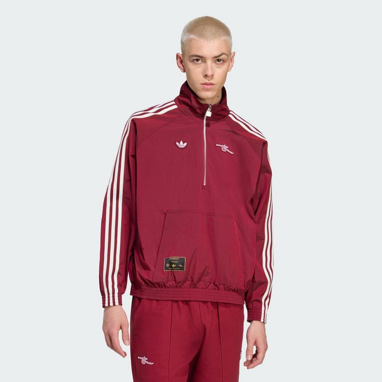 adidas adidas Arsenal Terrace Icons Jacke mit Trainingsanzug Herren - Team Coll Burgundy 2 - 0 | SportScheck