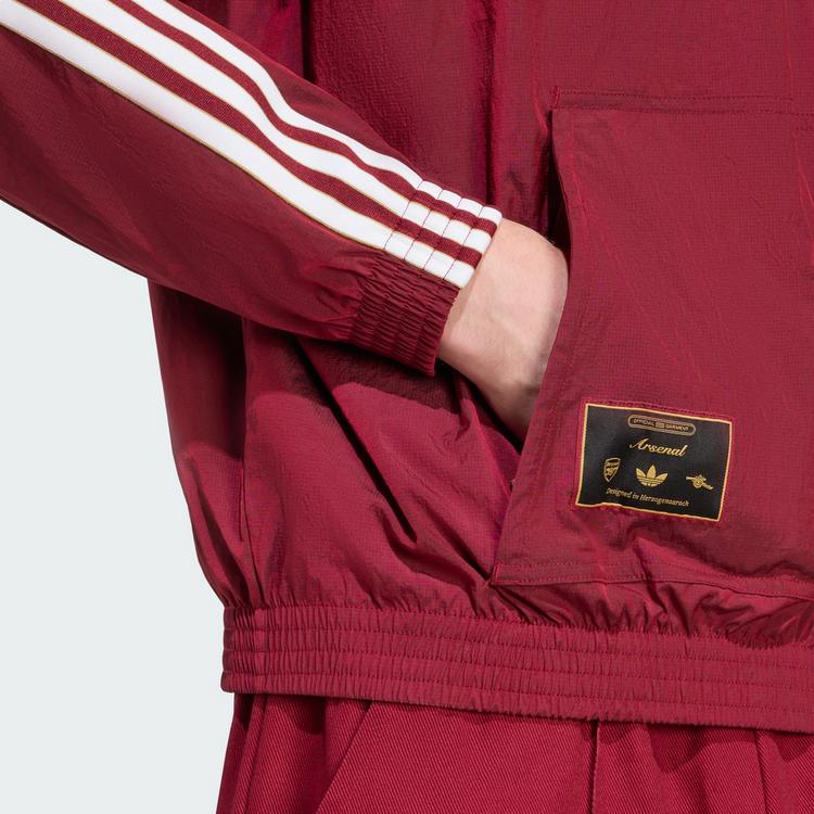 adidas adidas Arsenal Terrace Icons Jacke mit Trainingsanzug Herren - Team Coll Burgundy 2 - 1 | SportScheck
