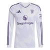 adidas Manchester United&nbsp;25/26 Long Sleeve Trikot Herren - White