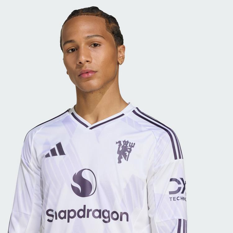 adidas adidas Manchester United&nbsp;25/26 Long Sleeve Trikot Herren - White - 1 | SportScheck