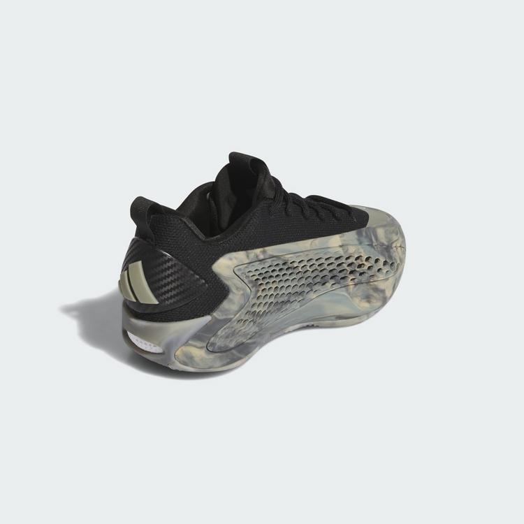 adidas adidas Anthony Edwards 1 Kids Low Basketballschuhe Kinder - Silver Pebble / Core Black / Wonder Beige - 4 | SportScheck