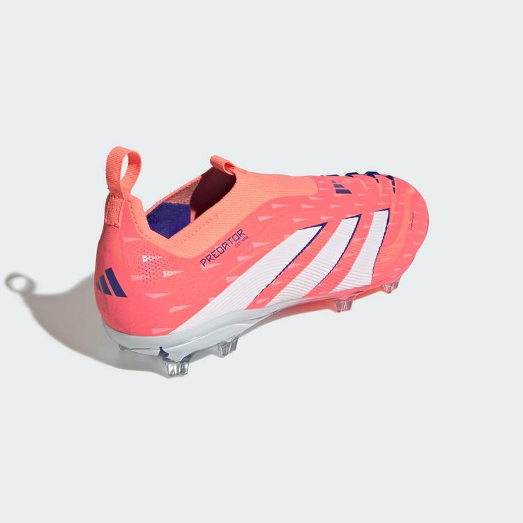 adidas adidas Predator Elite Laceless FG Fu&szlig;ballschuh Fu&szlig;ballschuhe Kinder - Signal Coral / Cloud White / Beam Orange - 3 | SportScheck