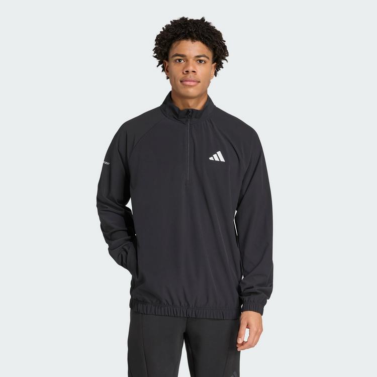 adidas adidas Training Essentials Holiday Pack 1/4 Hoodie Herren - Black - 0 | SportScheck