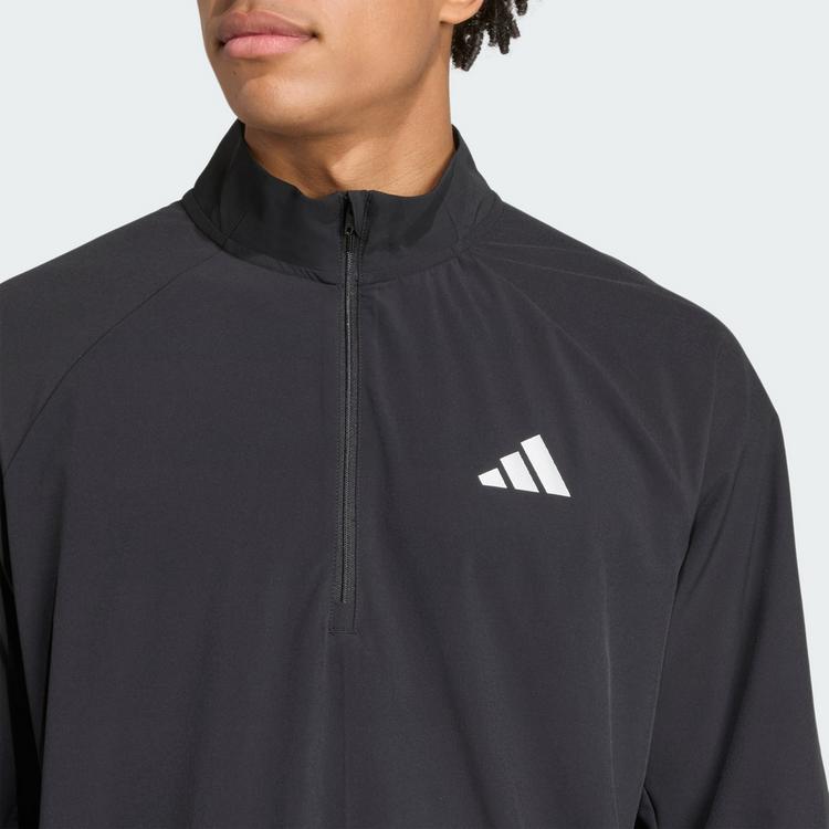 adidas adidas Training Essentials Holiday Pack 1/4 Hoodie Herren - Black - 0 | SportScheck