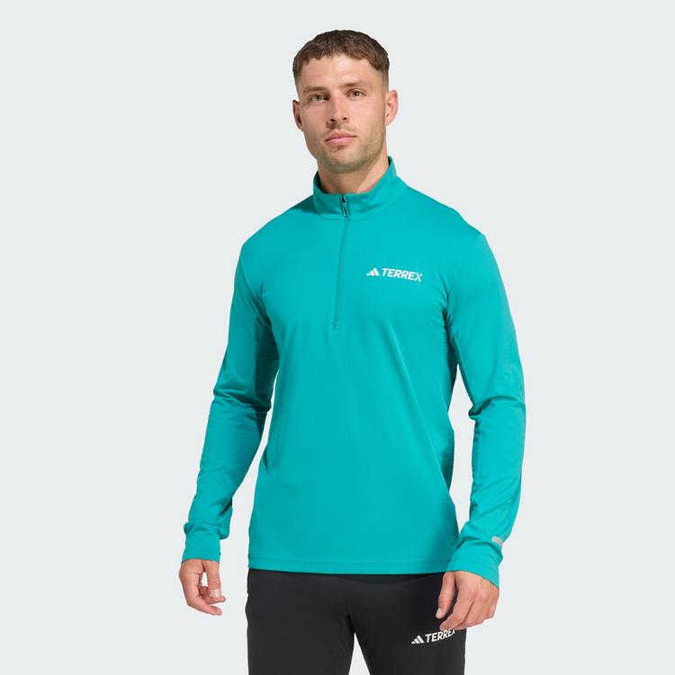 adidas adidas Terrex Xperior lang&auml;rmliges Shirt, Funktionstop Herren - Pure Teal - 0 | SportScheck