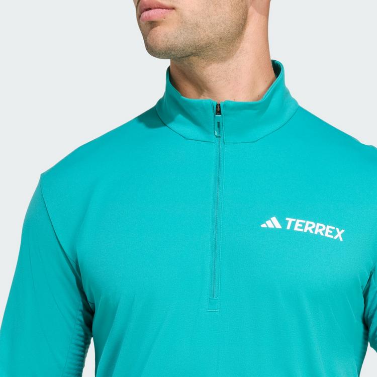 adidas adidas Terrex Xperior lang&auml;rmliges Shirt, Funktionstop Herren - Pure Teal - 1 | SportScheck