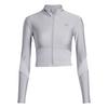 adidas Hyperglam Shine Jacke mit durchgehendem Trainingsanzug Damen - Halo Silver / Grey