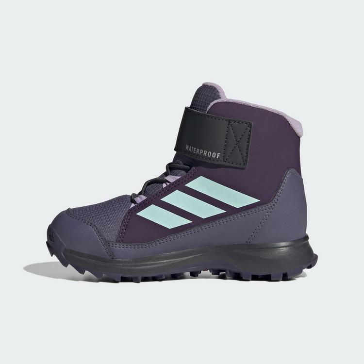 adidas adidas Terrex Snow CF CLIMAWARM Winterschuhe Wanderschuhe Kinder - Aurora Plum / Semi Flash Aqua / Powder Plum - 5 | SportScheck