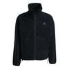 adidas City Tech High Pile Fleecejacke mit Fleecejacke Herren - Black