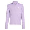 adidas All Sports Favorite 1/4 Zip Kids Langarmshirt Kinder - Purple / Powder Plum