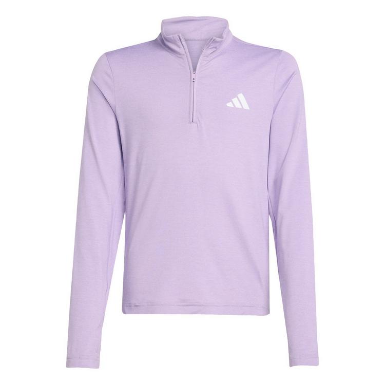adidas adidas All Sports Favorite 1/4 Zip Kids Langarmshirt Kinder - Purple / Powder Plum - 0 | SportScheck