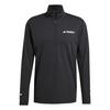 adidas Terrex Xperior lang&auml;rmliges Shirt, Funktionstop Herren - Black