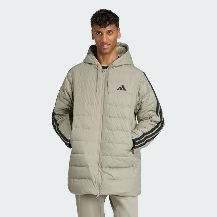 adidas adidas Essentials CLIMAWARM 3-Streifen Light Funktionsjacke Herren - Silver Pebble - 0 | SportScheck