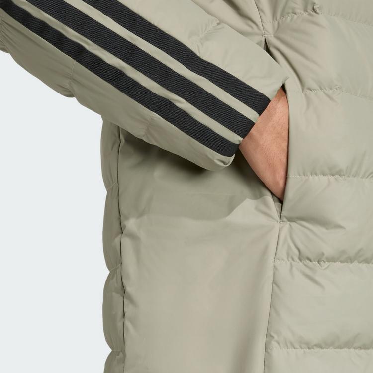 adidas adidas Essentials CLIMAWARM 3-Streifen Light Funktionsjacke Herren - Silver Pebble - 0 | SportScheck