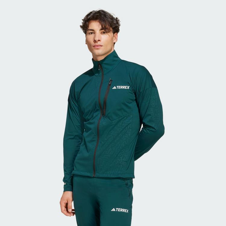 adidas adidas Terrex Xperior Cross-Country Ski Softshelljacke Herren - Aurora Ivy - 0 | SportScheck
