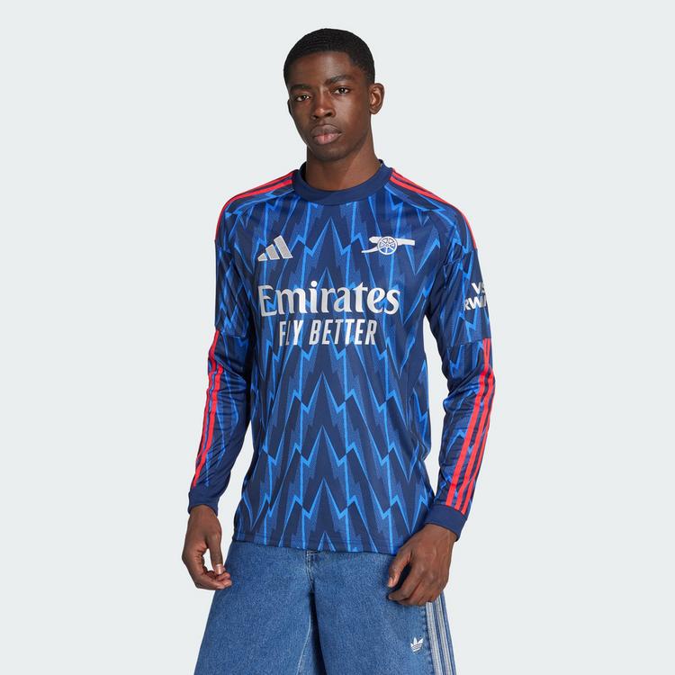 adidas adidas FC Arsenal 25/26 Long Sleeve Trikot Herren - Night Indigo / Grey Two - 0 | SportScheck