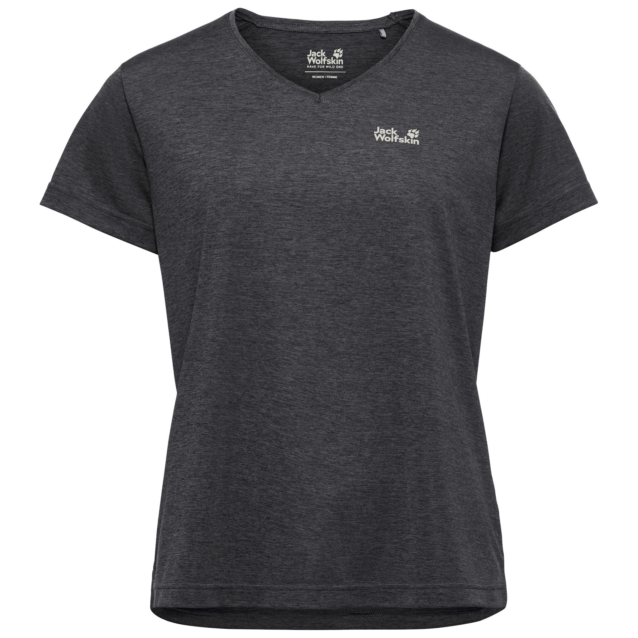 Jack Wolfskin WILDTRAIL T W T-Shirt Damen - phantom