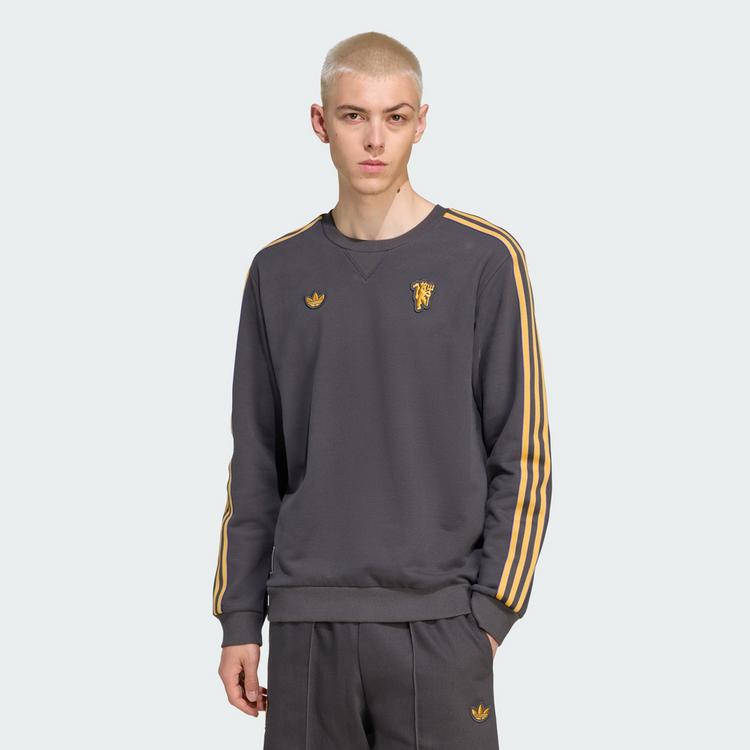 adidas adidas Manchester United Terrace Icons Hoodie Herren - Utility Black - 0 | SportScheck