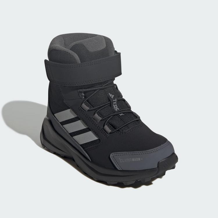 adidas adidas Terrex Trailmaker 2 High CLIMAWARM+ Wanderschuhe Kinder - Core Black / Matte Silver / Grey Six - 3 | SportScheck