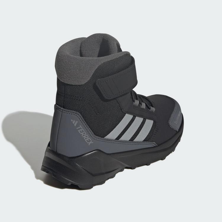 adidas adidas Terrex Trailmaker 2 High CLIMAWARM+ Wanderschuhe Kinder - Core Black / Matte Silver / Grey Six - 4 | SportScheck