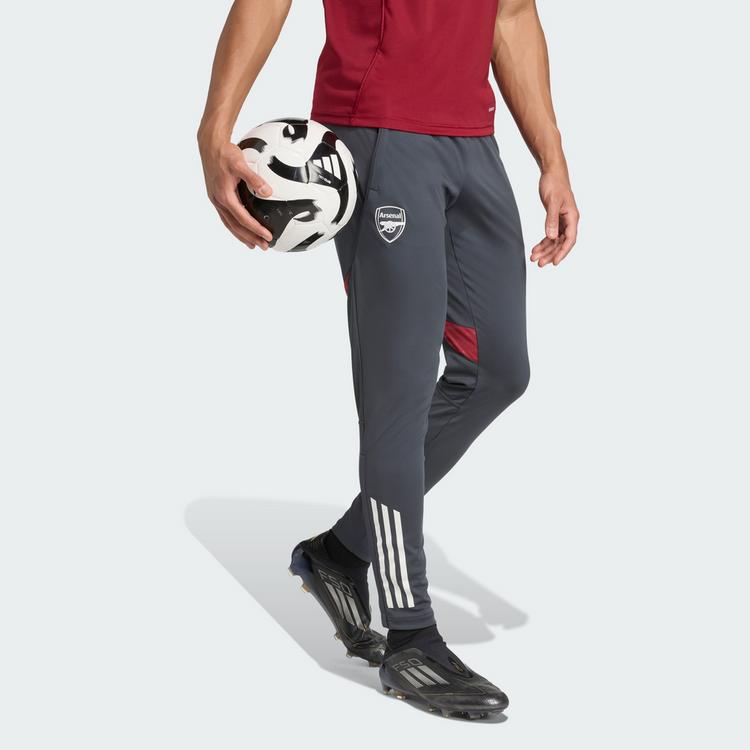 adidas adidas Arsenal Tiro 25 Competition Trainingshose Herren - Grey / Team Coll Burgundy 2 - 0 | SportScheck