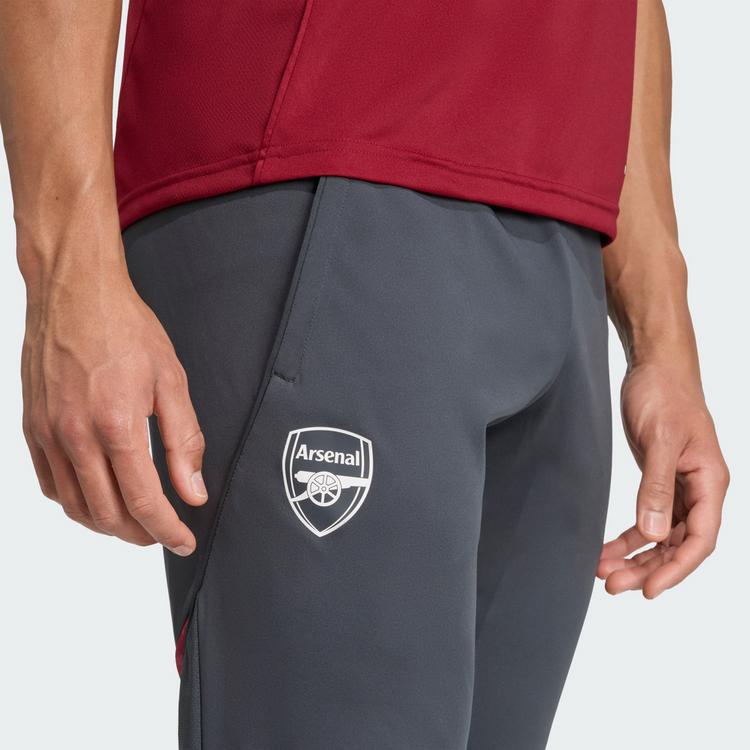 adidas adidas Arsenal Tiro 25 Competition Trainingshose Herren - Grey / Team Coll Burgundy 2 - 0 | SportScheck