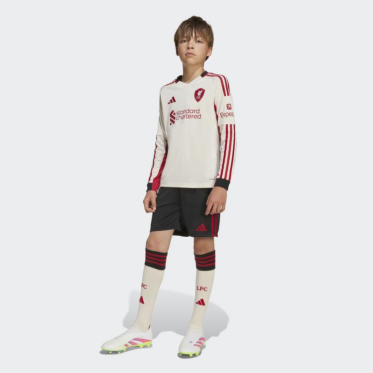 adidas adidas Liverpool FC 25/26 Long Sleeve Kids Trikot Kinder - Wonder White - 2 | SportScheck
