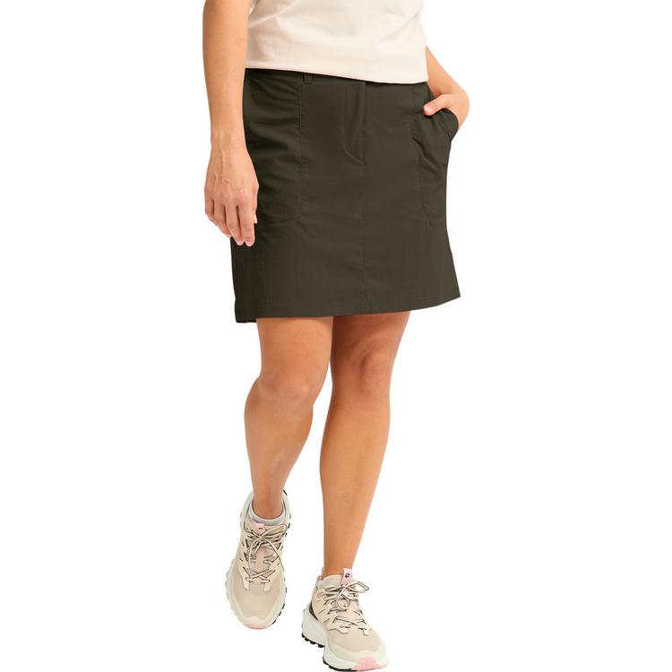 Jack Wolfskin Jack Wolfskin DESERT SKORT W Skort Damen - obsidian moss - 0 | SportScheck