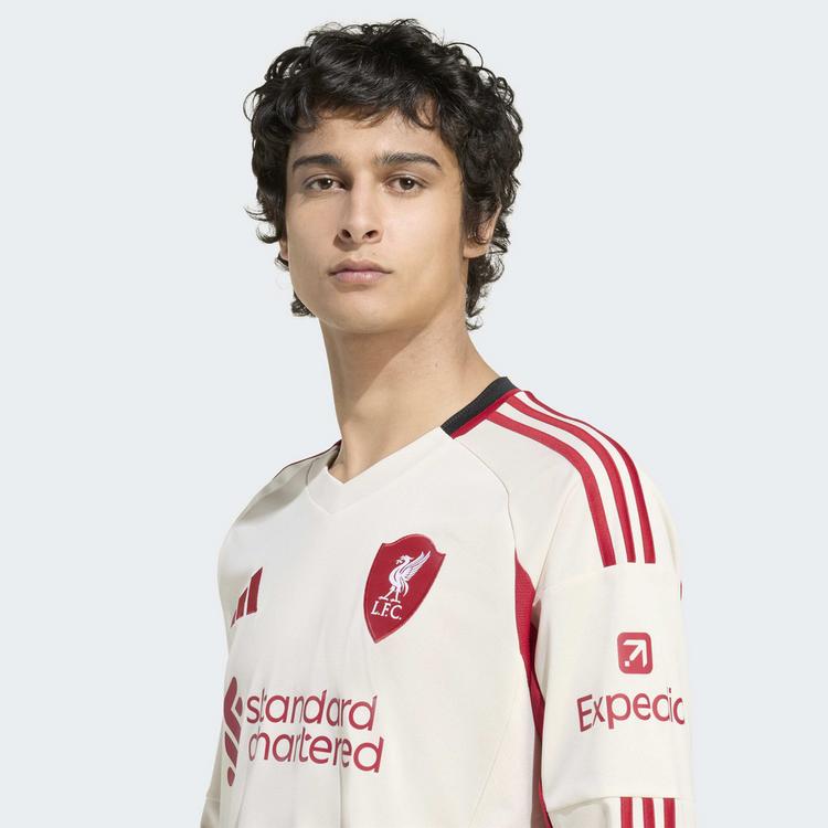 adidas adidas FC Liverpool 25/26 Ausw&auml;rtstrikot, Trikot Herren - Wonder White - 1 | SportScheck