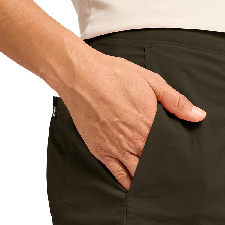 Jack Wolfskin Jack Wolfskin DESERT SKORT W Skort Damen - obsidian moss - 0 | SportScheck