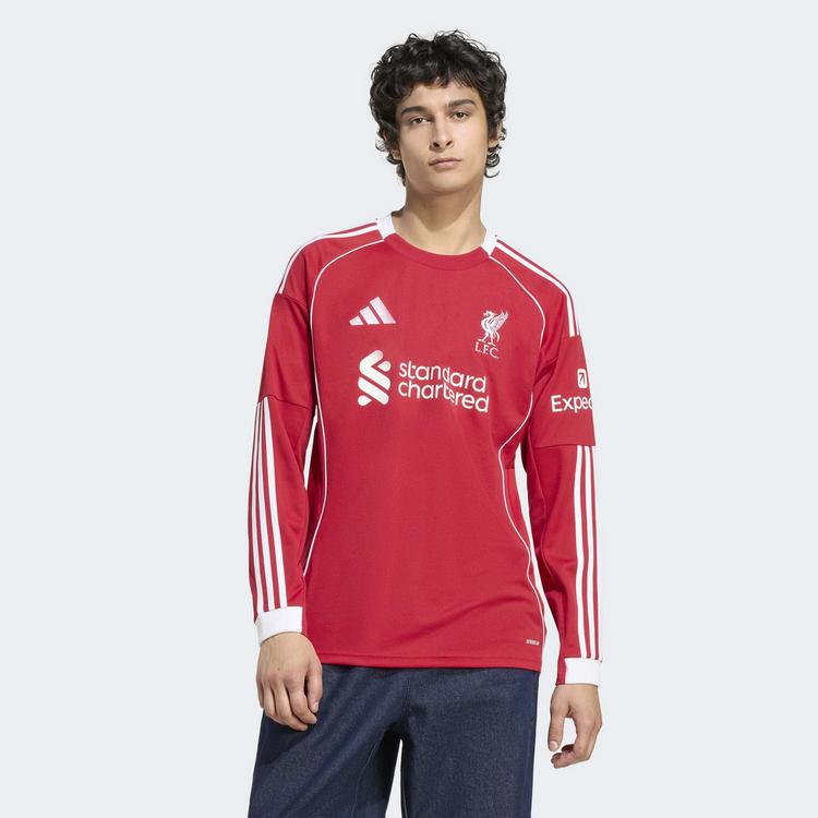 adidas adidas FC Liverpool 25/26 Heimtrikot, Trikot Herren - Strawberry Red - 0 | SportScheck