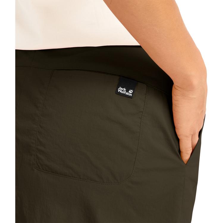 Jack Wolfskin Jack Wolfskin DESERT SKORT W Skort Damen - obsidian moss - 2 | SportScheck