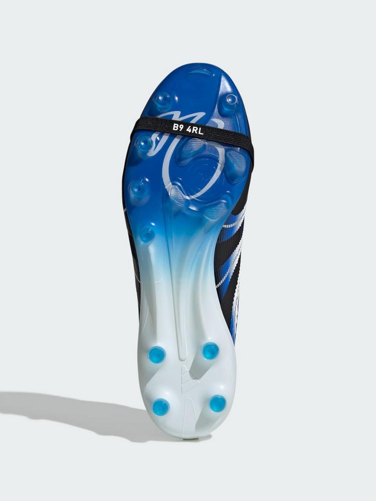 adidas adidas Predator Elite JB Fold-Over Tongue Fu&szlig;ballschuhe - Core Black / Cloud White / Glow Blue - 1 | SportScheck