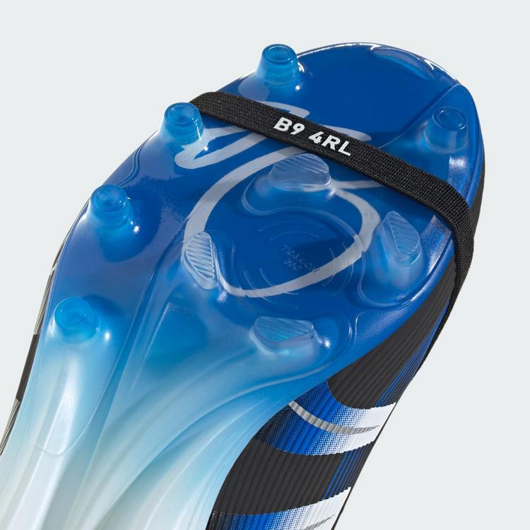 adidas adidas Predator Elite JB Fold-Over Tongue Fu&szlig;ballschuhe - Core Black / Cloud White / Glow Blue - 5 | SportScheck