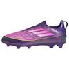 adidas F50 LEAGUE Laceless Fu&szlig;ballschuhe f&uuml;r Fu&szlig;ballschuhe Kinder - Purple / Cloud White / Lucid Lemon