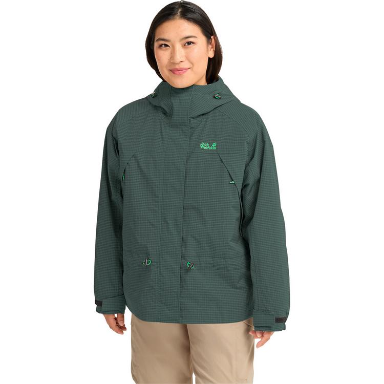 Jack Wolfskin Jack Wolfskin FIND THE WILD 2L JKT W Funktionsjacke Damen - sago palm - 0 | SportScheck