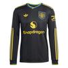 adidas Manchester United 25/26 Longsleeve Trikot Herren - Black