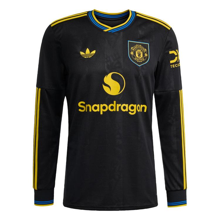 adidas adidas Manchester United 25/26 Lang&auml;rmeliges Trikot Herren - Black - 0 | SportScheck