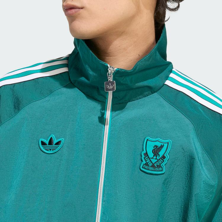 adidas adidas FC Liverpool Terrace Icons Jacke mit Trainingsanzug Herren - Sea Green - 0 | SportScheck