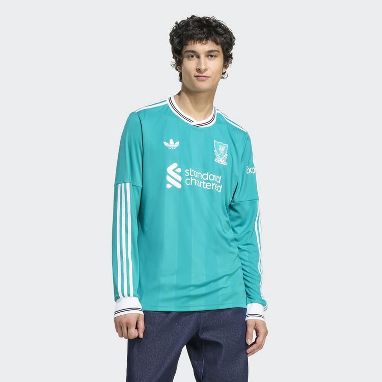 adidas adidas Liverpool FC 25/26 Langarm Trikot Herren - Sea Green - 0 | SportScheck